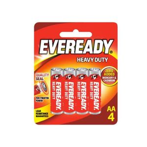 Pin tiểu AA Eveready 1015 BP4, vỉ 4 viên