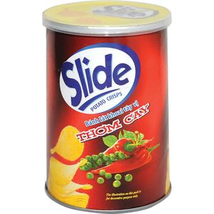 Khoai tây chiên Slide vị cay nóng, 60/65g/75g