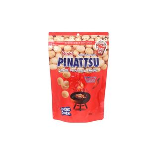 Snack đậu phộng Pinattsu Oishi vị mực cay, 85g/80g