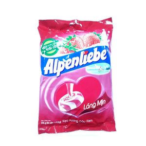 Kẹo Alpenliebe hương dâu kem, 322g/304.5g
