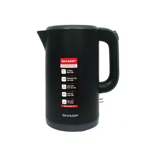 Bình đun siêu tốc Sharp EKJ15EVS-BK, 1.7 lít
