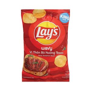 Khoai tây chiên Lay's vị bò nướng Texas, 150g